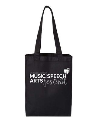 Q-Tees - 12L Gussetted Shopping Bag - Q1000