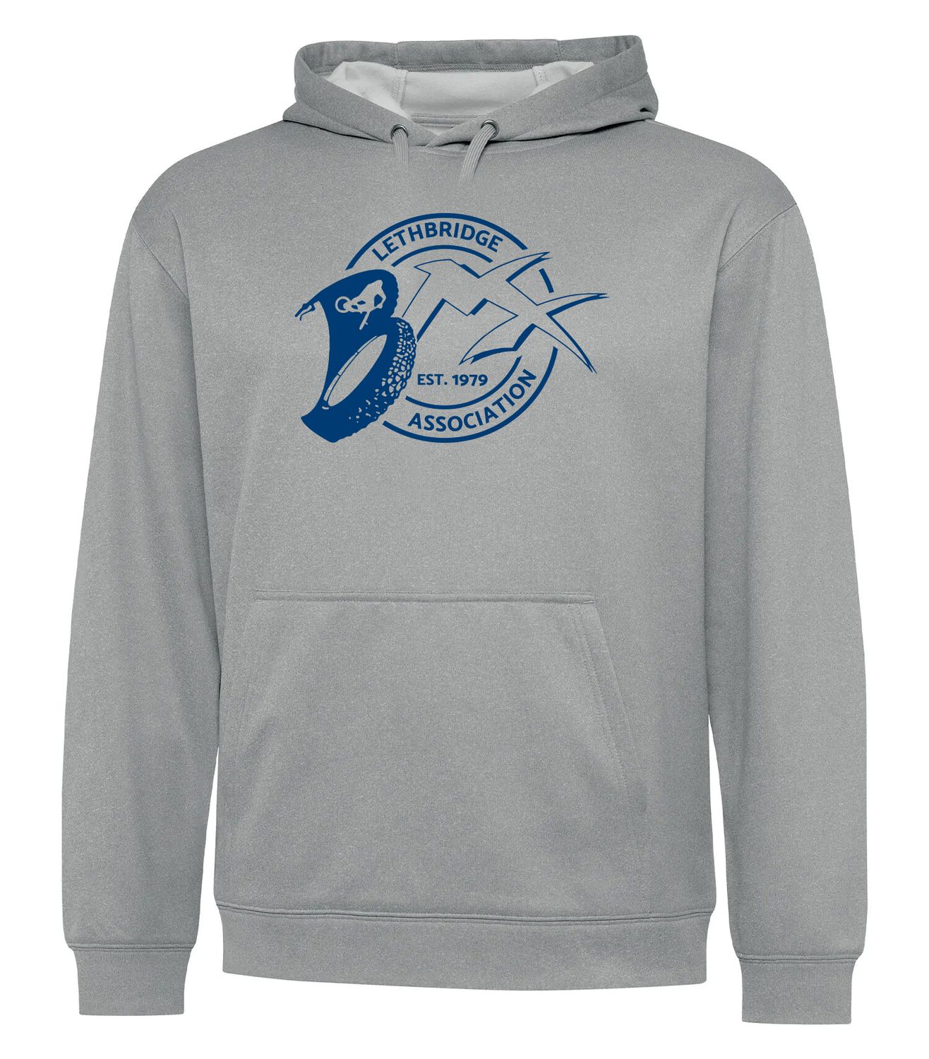 ATC™ GAME DAY™ Fleece Adult and Youth Hooded Sweatshirt, Design Choice: Design 1, Color: Athletic Grey