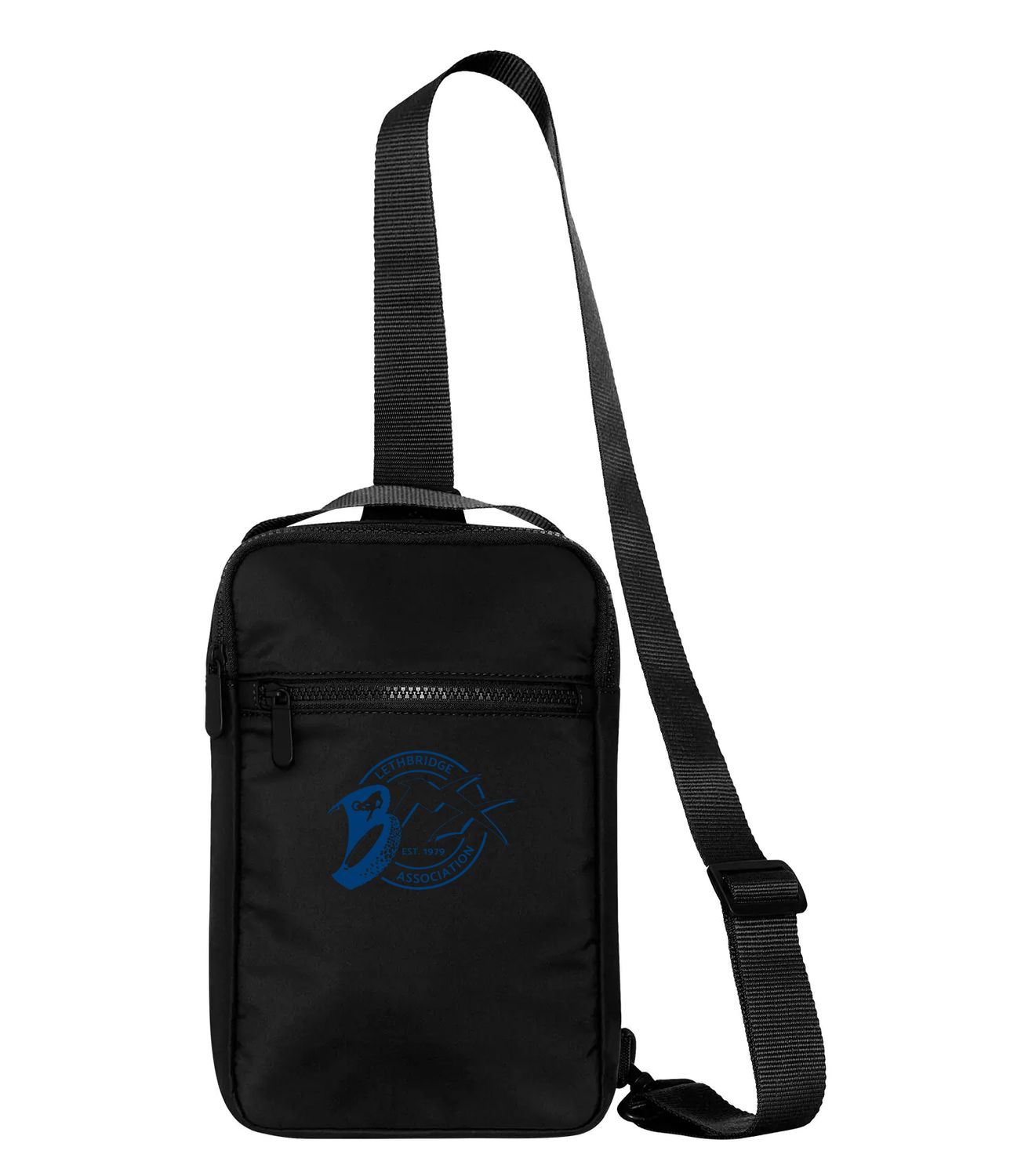 KOI® MATTE SLING BAG., Design Choice: Design 1, Color: Onyx