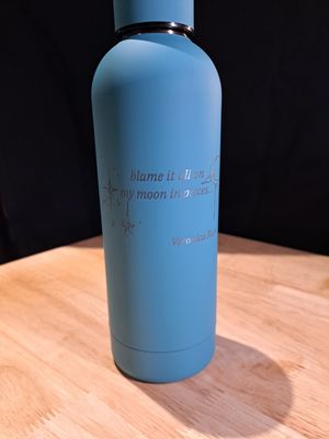 500ml Soft Touch Rubber Coated Thermal Water Bottle