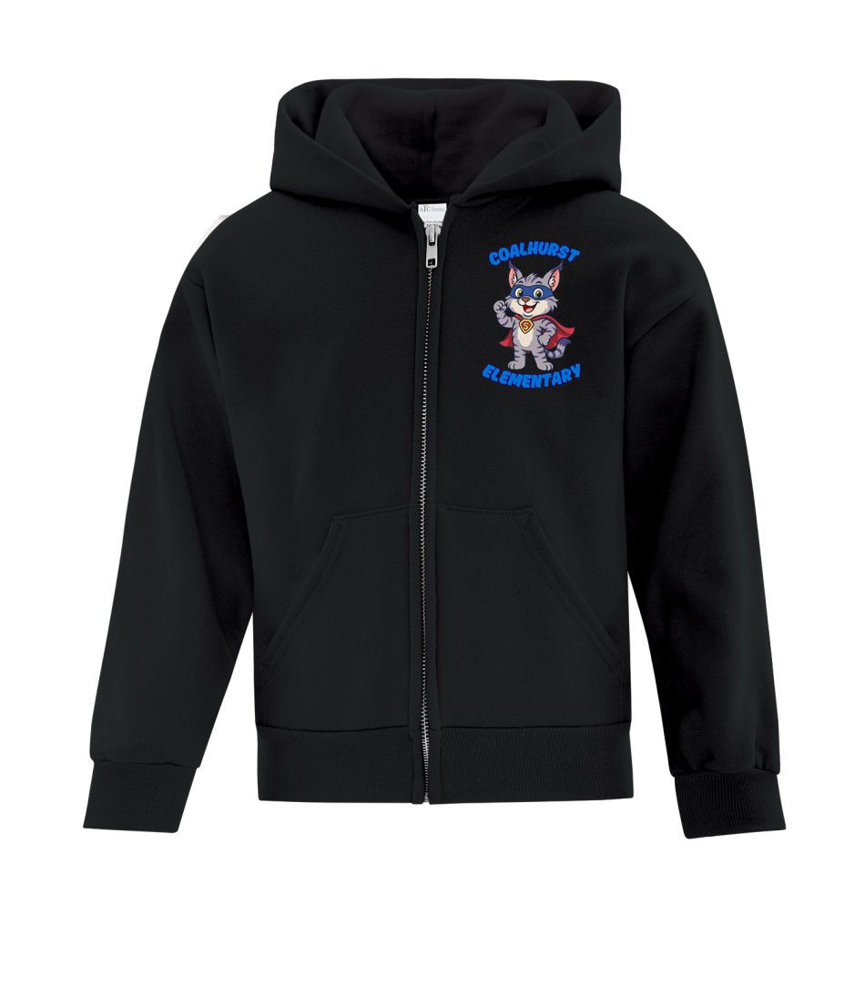 ATC™ EVERYDAY Fleece Full Zip Youth Hooded Sweatshirt