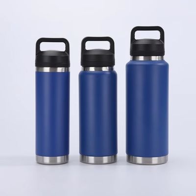 Powder Coated Thermal Water Bottle with Handle