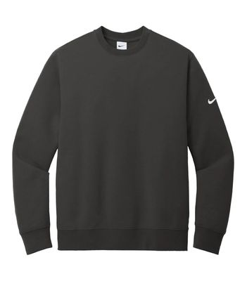 NIKE CLUB FLEECE SLEEVE SWOOSH CREW.