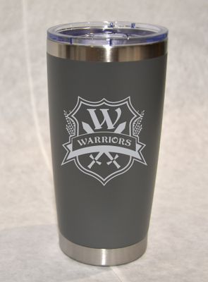 20oz Powder Coated Thermal Tumbler