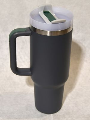 40oz Powder Coated Thermal Tumbler