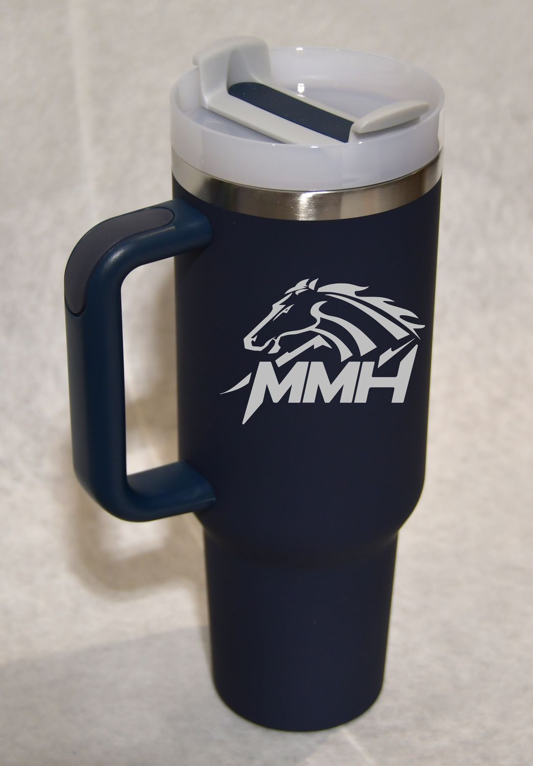 40oz Powder Coated Thermal Tumbler