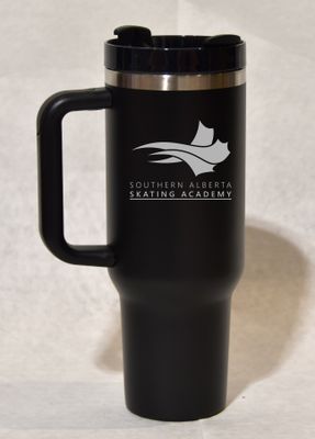 40oz Powder Coated Thermal Tumbler