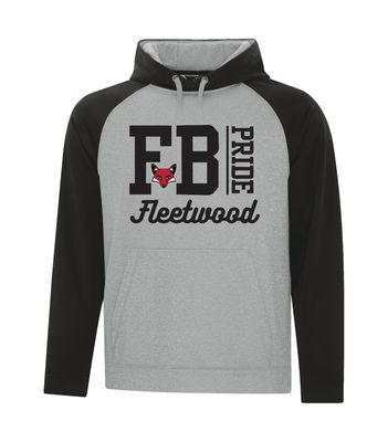 ATC™ GAME DAY™ Adult and Youth Fleece Two Tone Hooded Sweatshirt