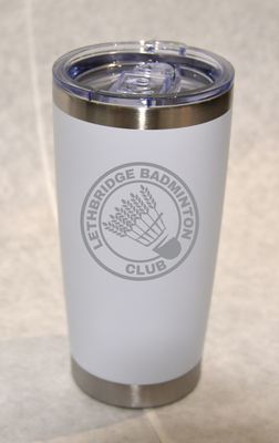 20oz Powder Coated Thermal Tumbler