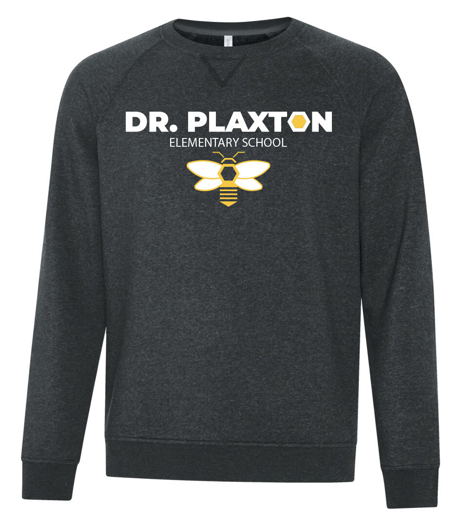 ATC™ ESACTIVE® VINTAGE CREWNECK SWEATSHIRT, Color: Black Heather, Design Choice: Design 1