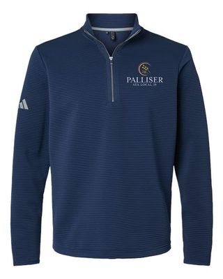 ​Adidas - 3-Stripes Quarter-Zip Sweater