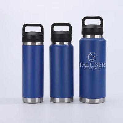 Powder Coated Thermal Water Bottle with Handle