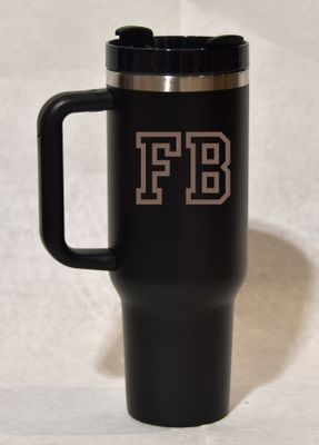 40oz Powder Coated Thermal Tumbler
