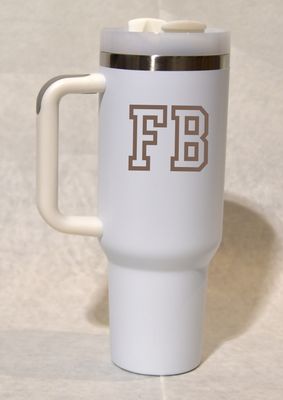 40oz Powder Coated Thermal Tumbler
