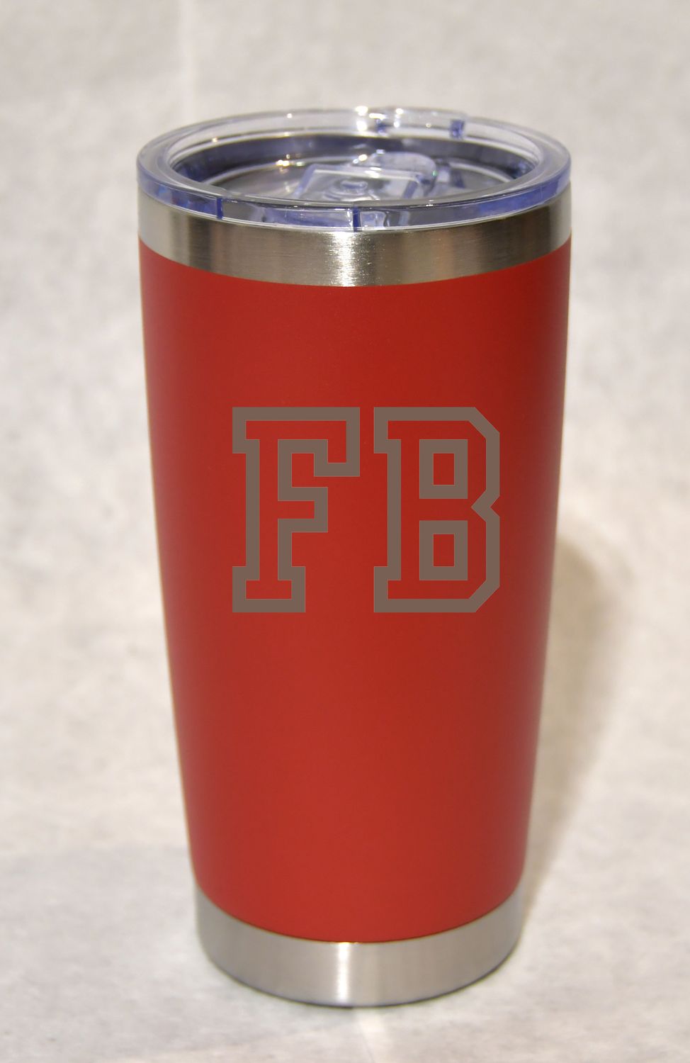 20oz Powder Coated Thermal Tumbler