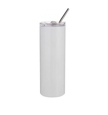 20oz Skinny Tumbler with Lid &amp; Straw