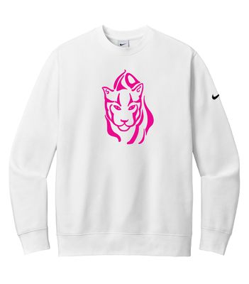 NIKE CLUB FLEECE SLEEVE SWOOSH CREW.