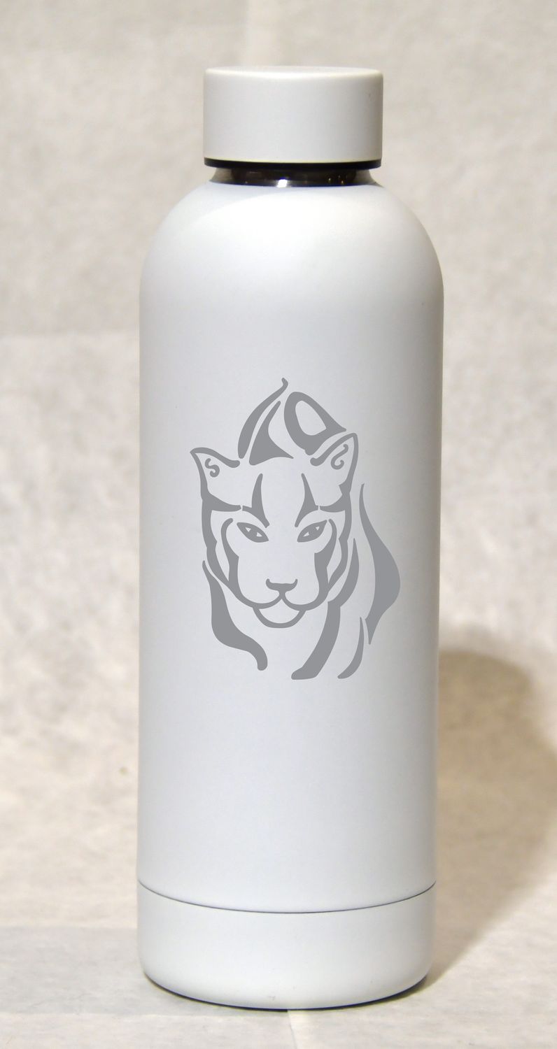 500ml Soft Touch Rubber Coated Thermal Water Bottle