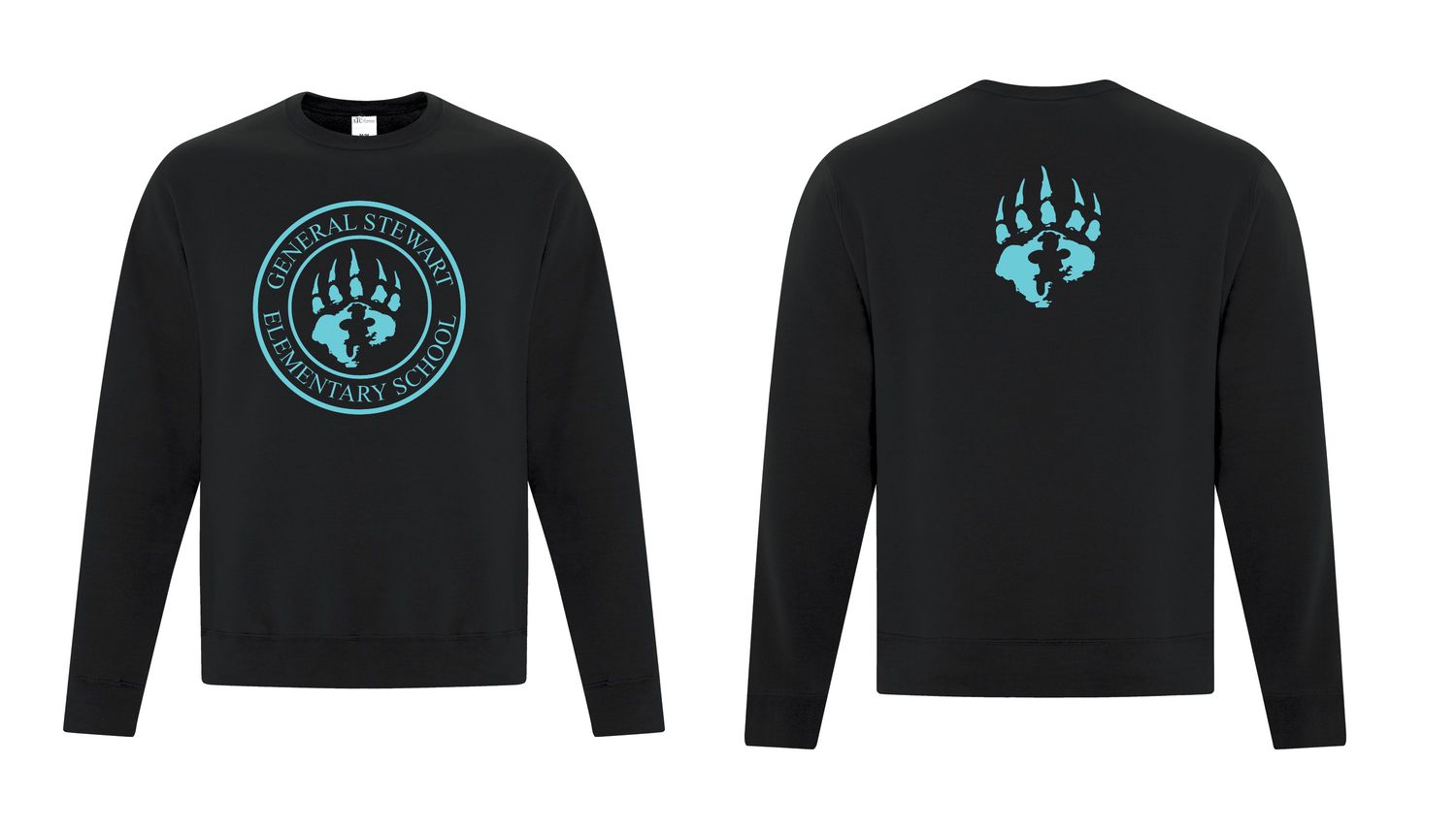 ATC™ EVERYDAY FLEECE CREWNECK SWEATSHIRT, Color: Black