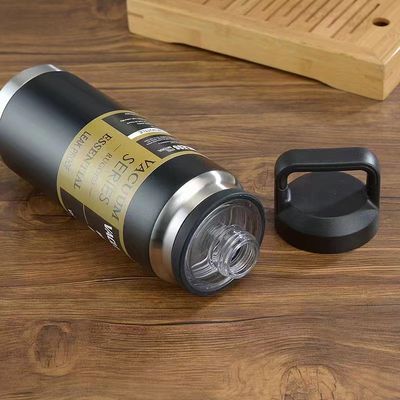 Powder Coated Thermal Water Bottle with Handle