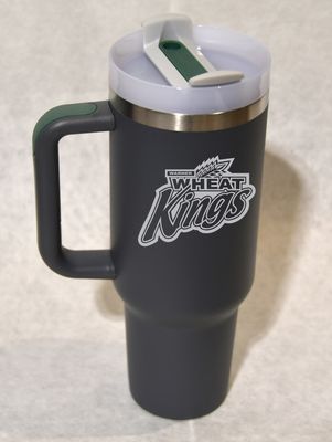40oz Powder Coated Thermal Tumbler