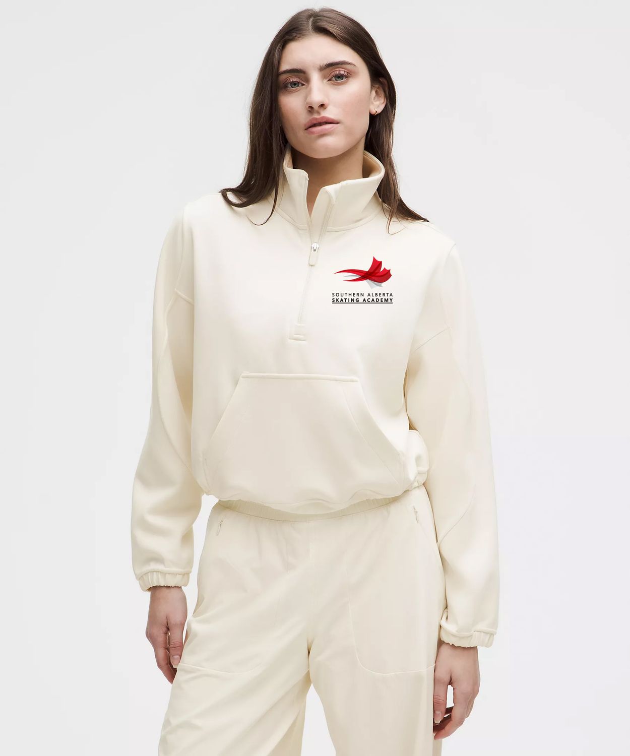 Lululemon Brushed Softstreme Half Zip