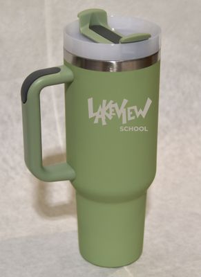 40oz Powder Coated Thermal Tumbler
