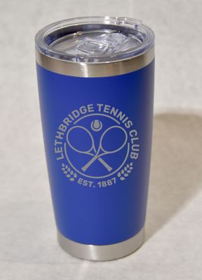 20oz Powder Coated Thermal Tumbler