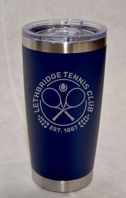 20oz Powder Coated Thermal Tumbler
