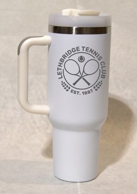 40oz Powder Coated Thermal Tumbler