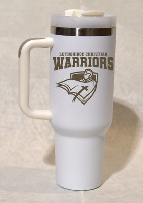 40oz Powder Coated Thermal Tumbler