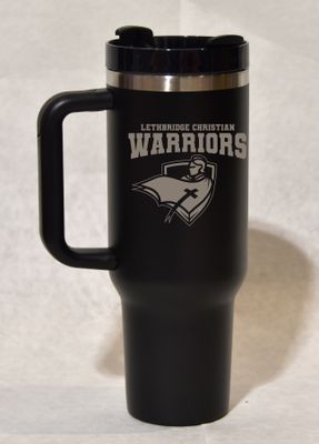 40oz Powder Coated Thermal Tumbler
