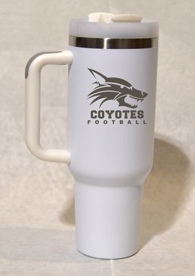 40oz Powder Coated Thermal Tumbler