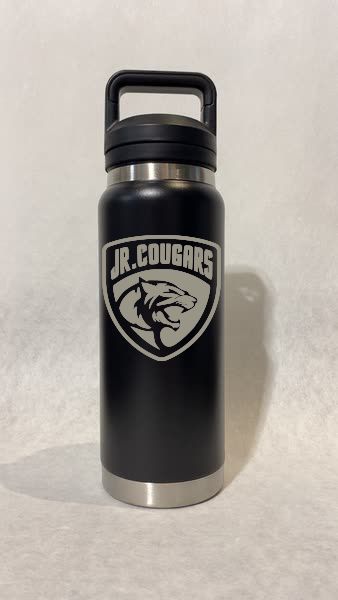 Powder Coated Thermal Water Bottle with Handle