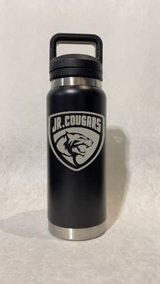 Powder Coated Thermal Water Bottle with Handle