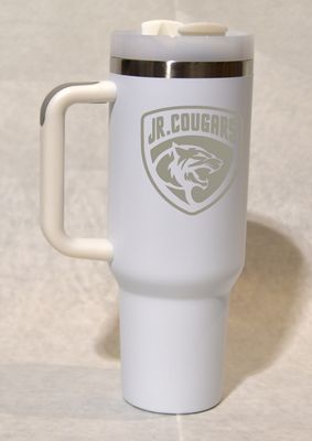 40oz Powder Coated Thermal Tumbler