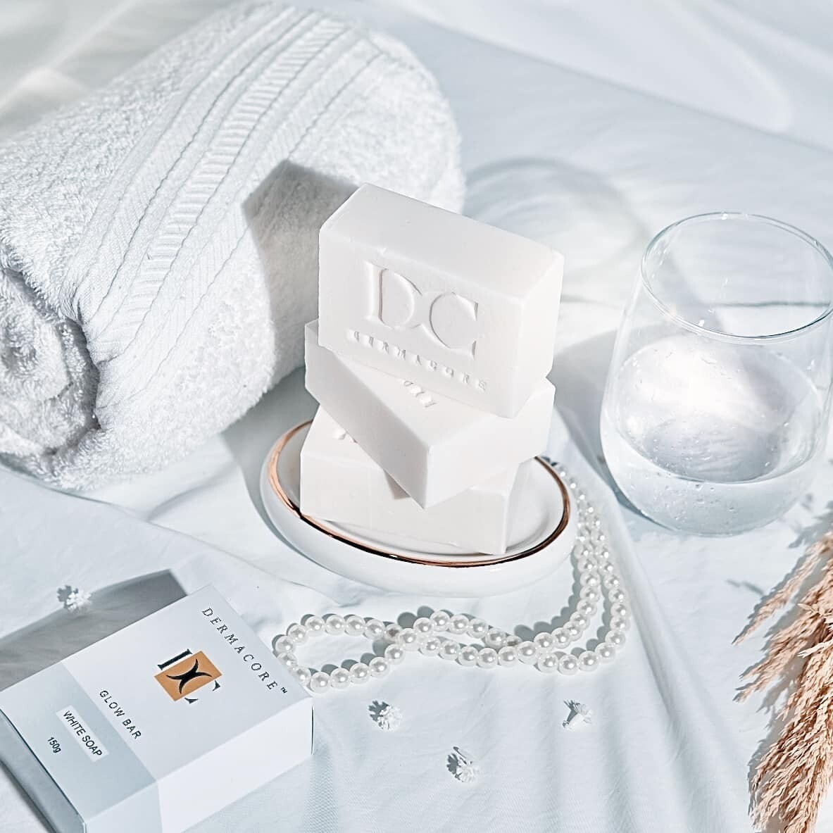 GLOW BAR - White Soap 150g