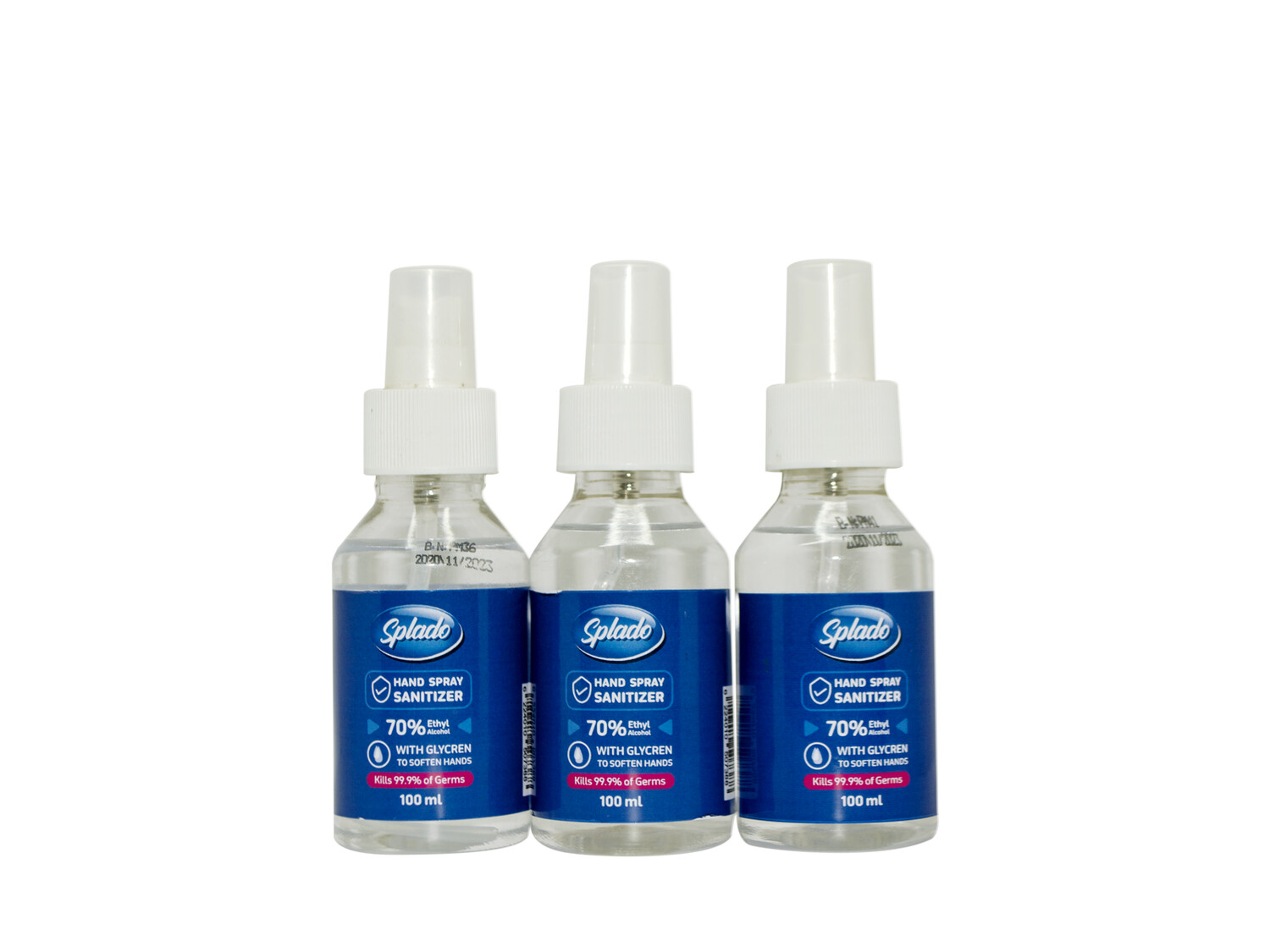 Hand Sanitizer Spray with Glycerin 100 ml.