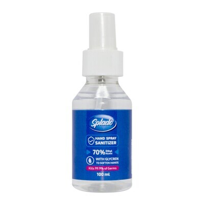Hand Sanitizer Spray with Glycerin - 100 ml.