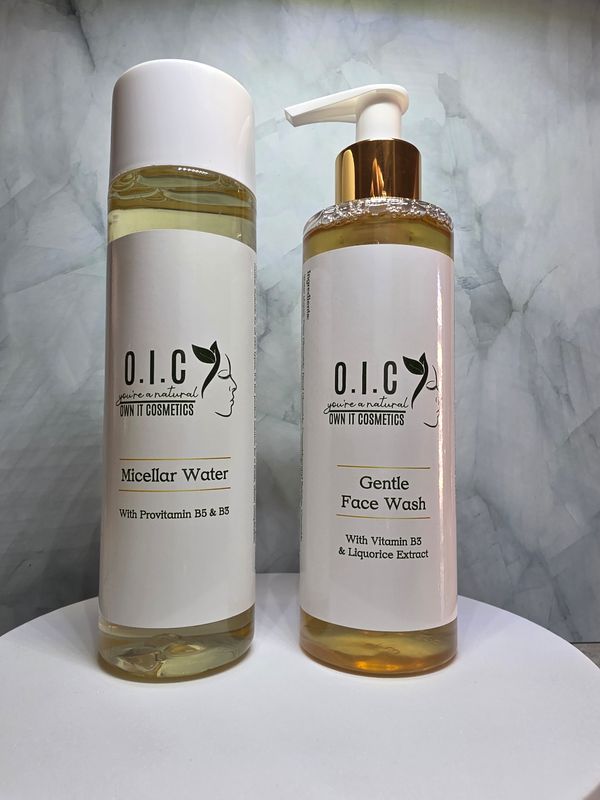 Combo - Micellar Water &amp; Gentle Face Wash