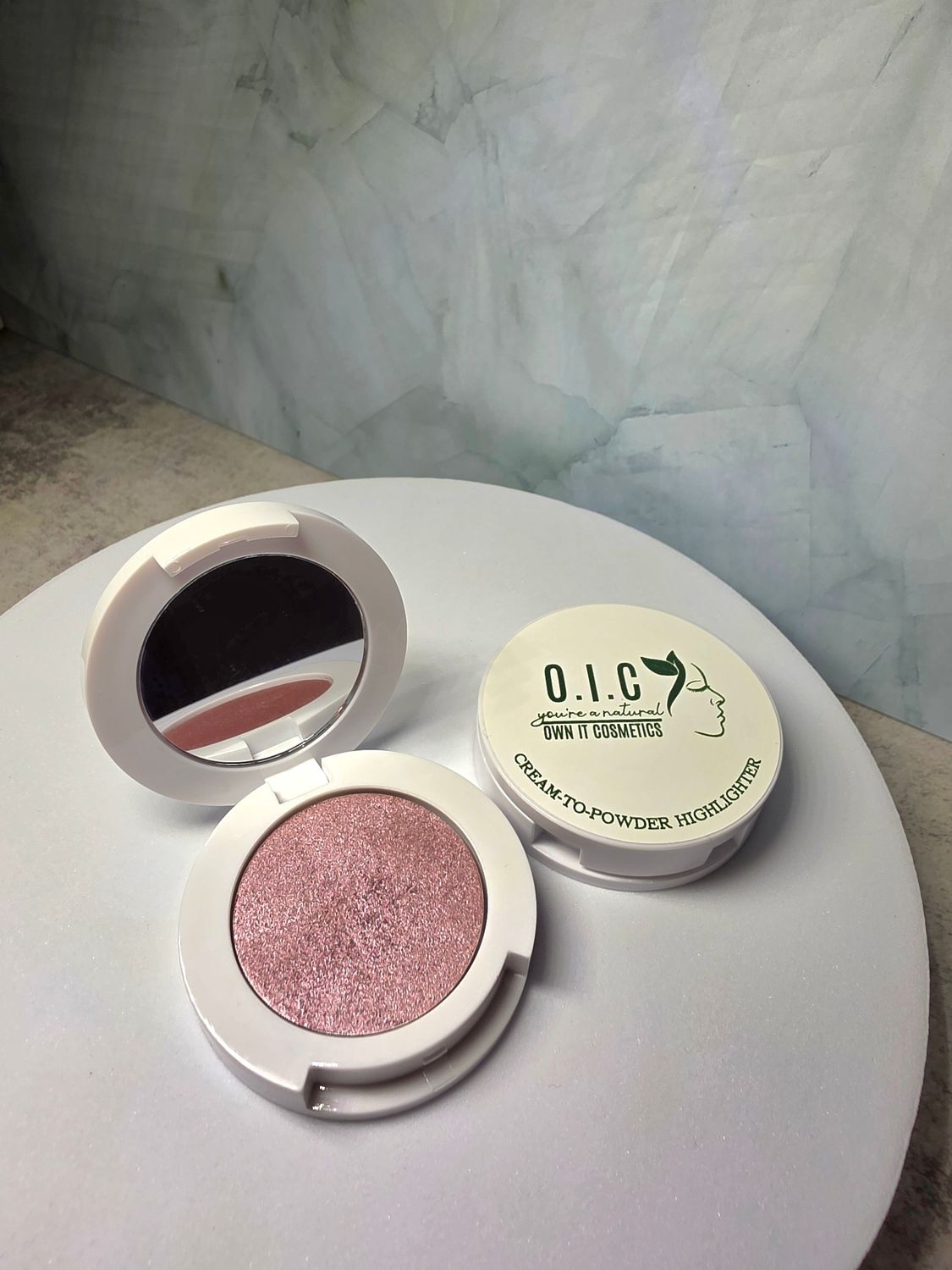 Cream-To-Powder Highlighter - Santorini