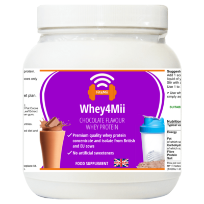 Whey4Mii Chocolate 🌱  High Protein Shake Powder