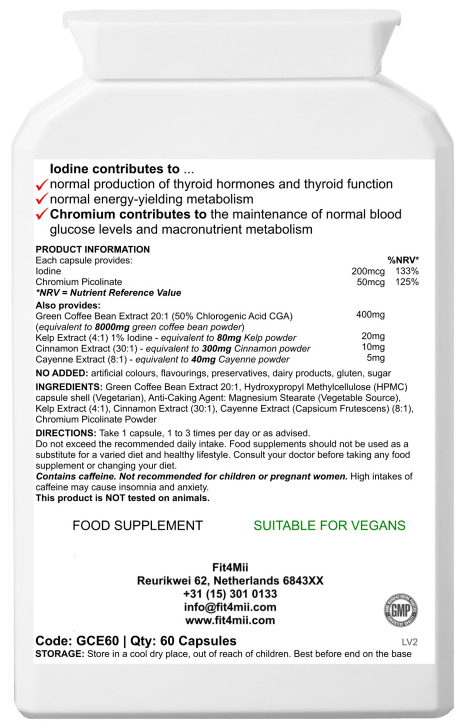 Slim4Mii Xtreme  Ⓥ Vegan
Keto Thermogenic Supplements
