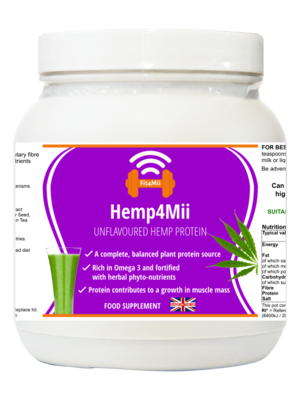 Hemp4Mii  Ⓥ Vegan Protein Shake / Juicing /Smoothie Powder