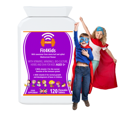 Fit4Kids Chewable Multivitamins | 90 Day Supply