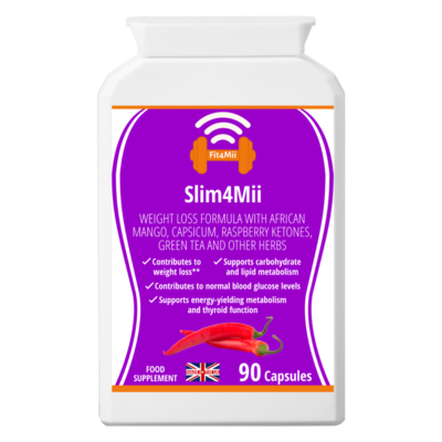Slim4Mii ⓥ Vegan Weight loss and Fat Burn supplement