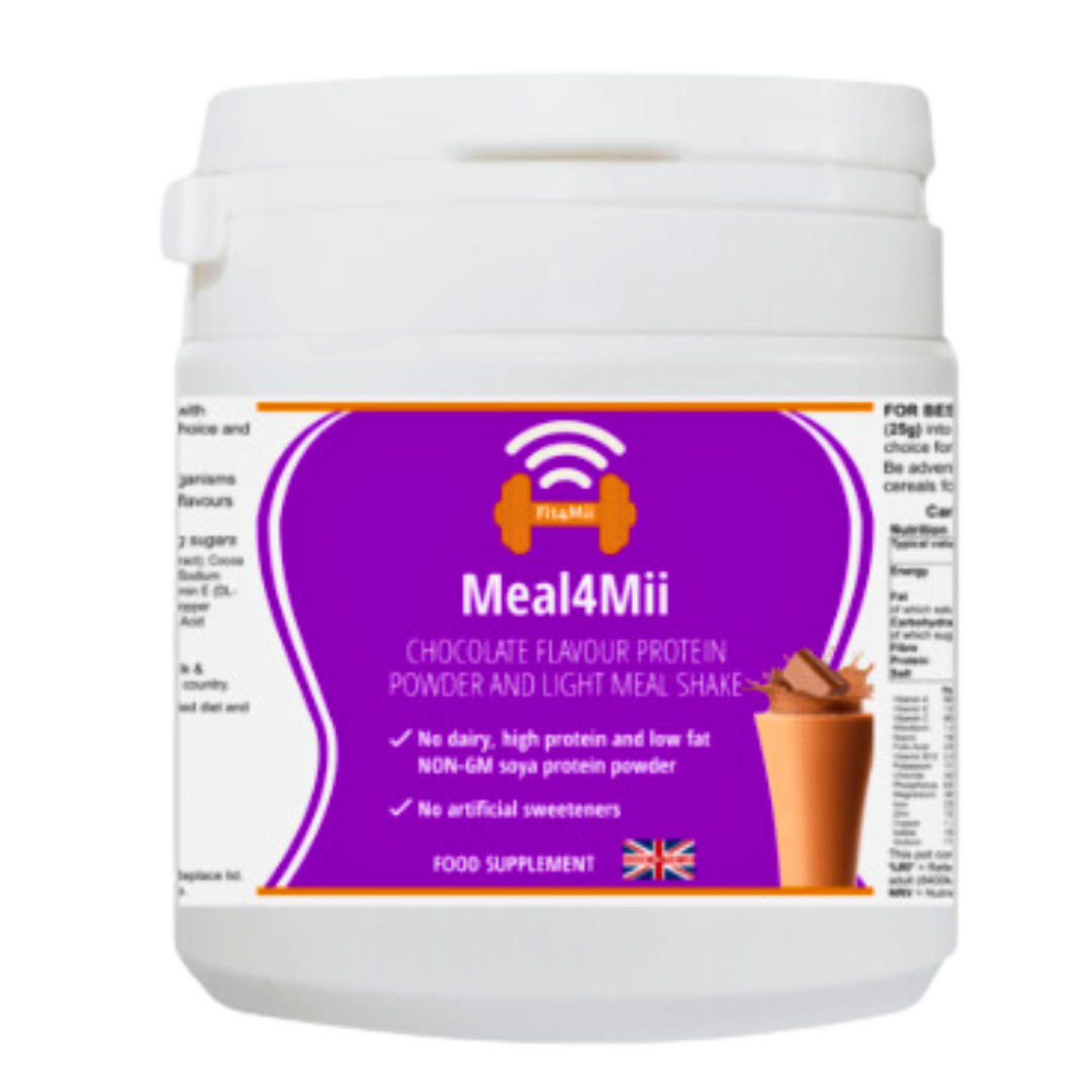Meal4Mii Chocolate Flavour Ⓥ Vegan Meal Replacement Protein Juicing / Smoothie Powder