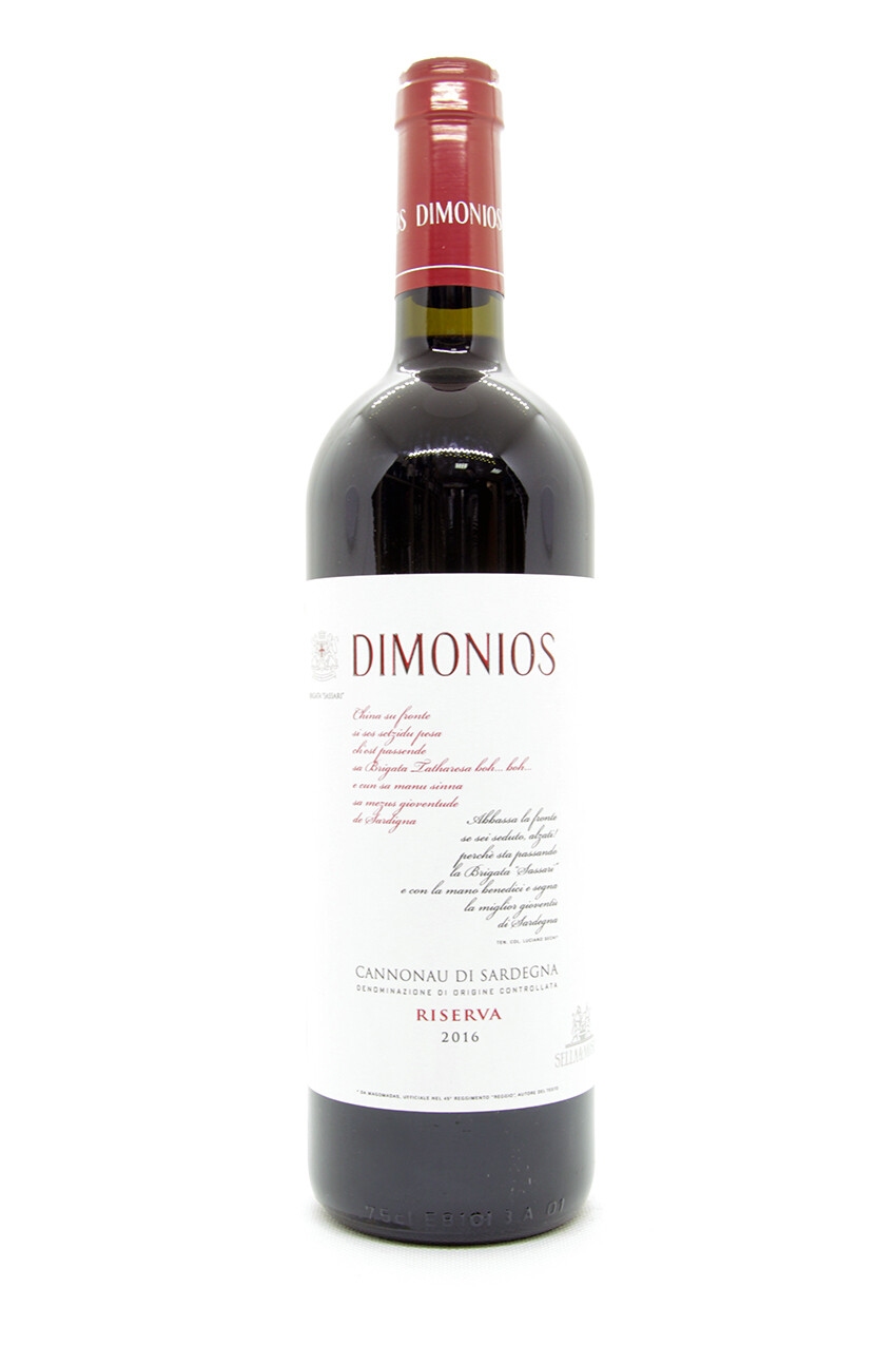 Dimonios Cannonau Riserva 2016