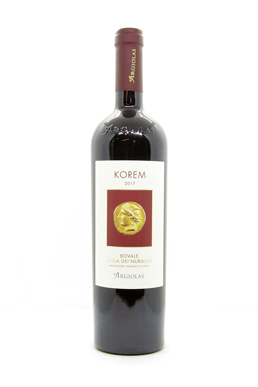 Argiola Korem 2017 Bovale Isola dei Nuraghi