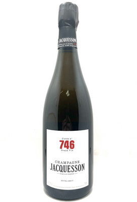 Cuvèe n 746 champagne Jacquesson famille chiquet extra-brut